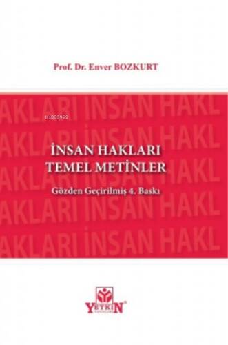 İnsan Hakları Temel Metinler - 1