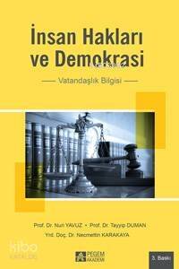 İnsan Hakları ve Demokrasi Vatandaşlık Bilgisi - 1