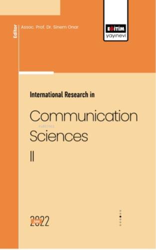 International Research in Communication Sciences II - 1