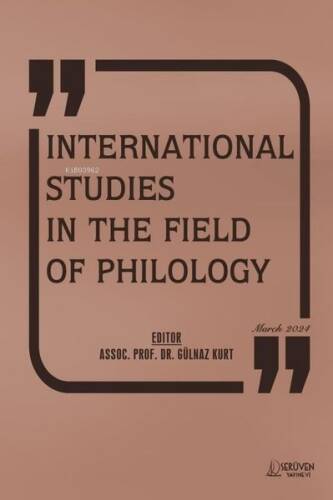 International Studies in The Field Of Philology - March 2024 - 1