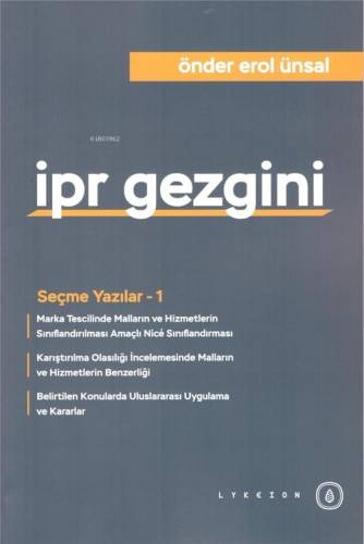 IPR Gezgini Seçme Yazılar - 1 - 1