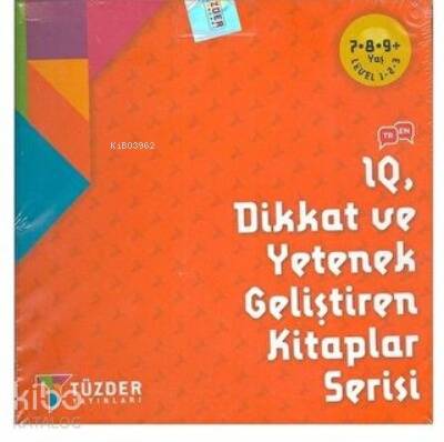 IQ Dikkat ve Yetenek Geliştiren Kitaplar Serisi (7-8-9 Yaş) (9 Kitap Takım) - 1