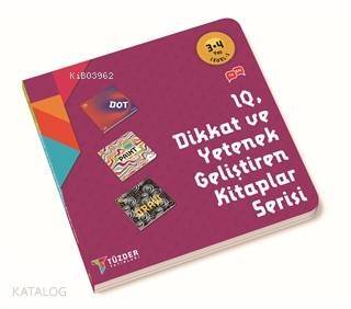 IQ Dİkkat ve Yetenek Geliştiren Kitaplar Serisi Level 1 (3 Kitap Takım) - 1