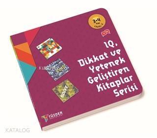 IQ Dikkat ve Yetenek Geliştiren Kitaplar Serisi Level 2 (3 Kitap Takım) - 1