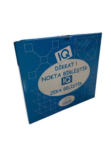 IQ Zeka Geliştir - Kutulu (32 Oyun, 18 Kart Kalemiyle Beraber Süper Oyun Kartları);Dikkat! Nokta Birleştir. - 1