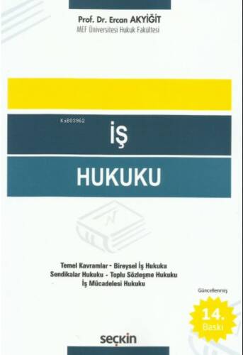 İş Hukuku - 1