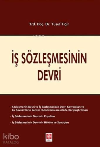 İş Sözleşmesinin Devri - 1