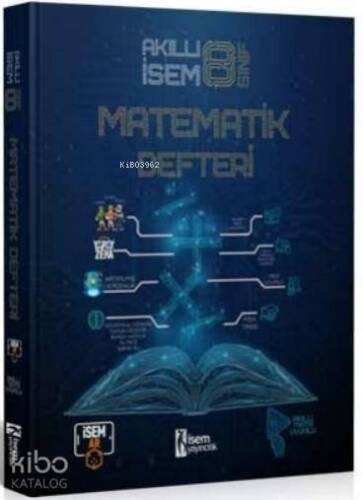 İsem 2021 8.Sınıf Akıllı İsem Matematik Defteri - 1