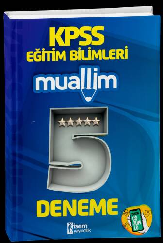 İsem KPSS Eğitim Bilimleri Muallim 5 Deneme - 1