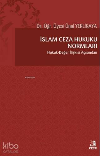 İslam Ceza Hukuku Normları - 1