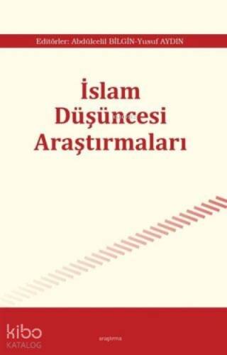 İslam Düşüncesi Araştırmaları - 1