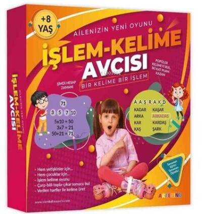 İşlem Kelime Avcısı Kutu Oyunu - 1