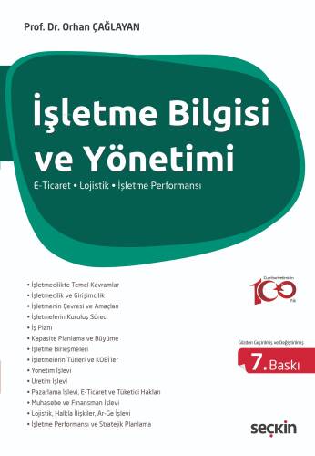 İşletme Bilgisi ve Yönetimi - 1