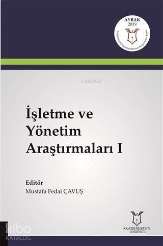 İşletme ve Yönetim Araştırmaları 1 - 1