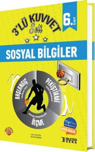 İşleyen Zeka 6. Sınıf Sosyal Bilgiler 3 lü Kuvvet Serisi Seti - 1