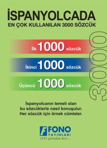 İspanyolcada En Çok Kullanilan 3000 Sözcük - 1