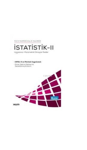 İstatistik – II - 1