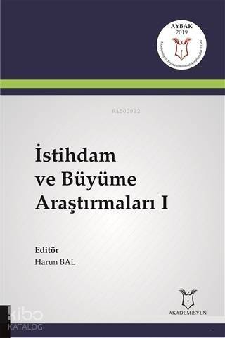 İstihdam ve Büyüme Araştırmaları 1 - 1