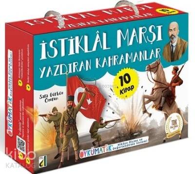 İstiklal Marşı Yazdıran Kahramanlar Seti - 10 Kitap Takım - 1