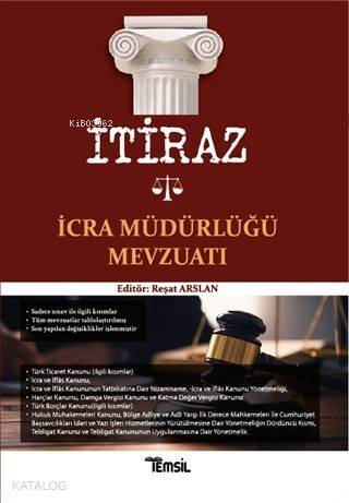 İtiraz İcra Müdürlüğü Mevzuatı - 1