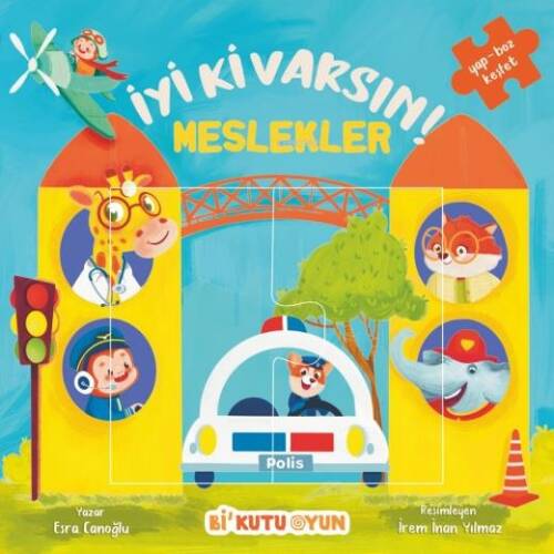 İyi ki Varsın! Meslekler (Yapbozlu Kitap) - 1