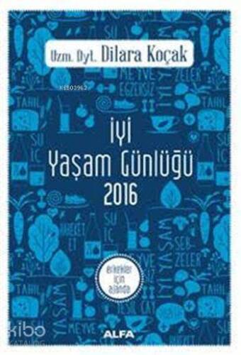 İyi Yaşam Günlüğü 2016; Erkekler İçin Ajanda - 1