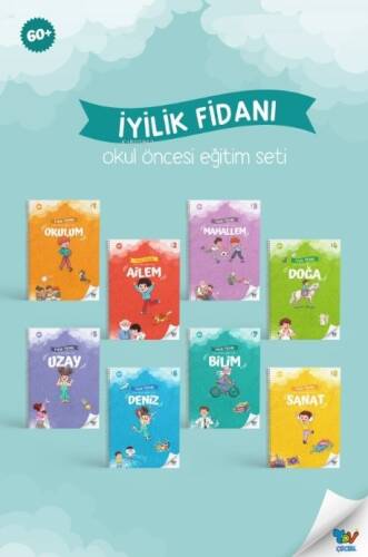 İyilik Fidanı - Okul Öncesi Eğitim Seti ( 8 Kitap ) - 1