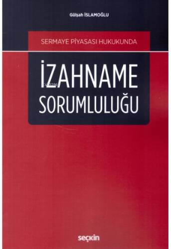 İzahname Sorumluluğu - 1