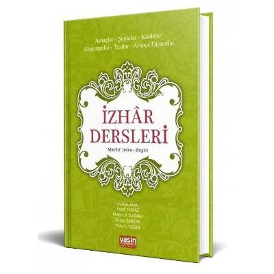 İzhar dersleri (Ciltli) - 1