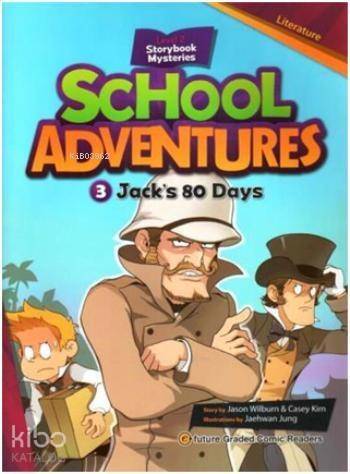 Jack's 80 Days +CD; School Adventures 2 - 1