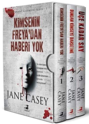 Jane Casey Jess Tennant Serisi Seti - 3 Kitap Takım - Kutulu - 1