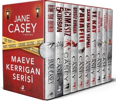 Jane Casey Maeve Kerrigan Serisi Seti - 10 Kitap Takım - Kutulu - 1