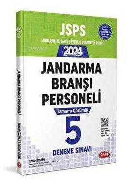 JSPS Jandarma ve Sahil Güvenlik Personeli Sınavı Jandarma Branşı Personeli Tamamı Çözümlü 5 Deneme Sınavı - 1