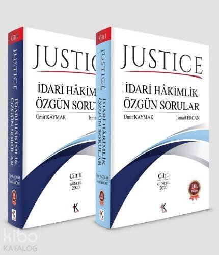 Justice - İdari Hakimlik Özgün Sorular (2 Cilt Takım) - 1