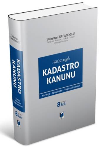 Kadastro Kanunu;3402 sayılı - 1