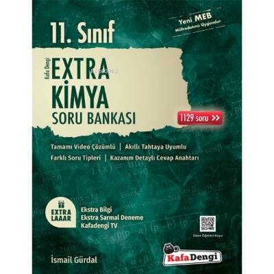 Kafa Dengi Yayınları 11. Sınıf Kimya Extra Soru Bankası - 1