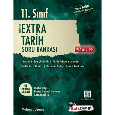 Kafa Dengi Yayınları 11. Sınıf Tarih Extra Soru Bankası - 1