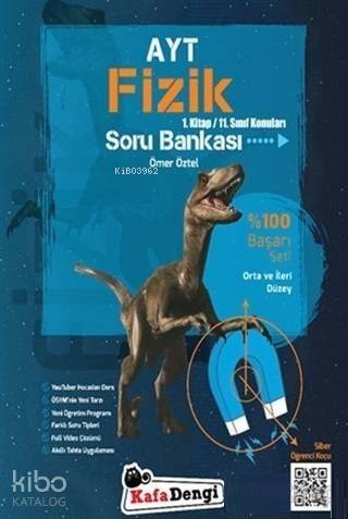 Kafa Dengi Yayınları AYT Fizik Orta ve İleri Düzey Soru Bankası 1. Kitap Kafa Dengi - 1