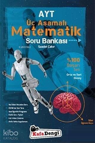 Kafa Dengi Yayınları AYT Matematik Üç Aşamalı Orta ve İleri Düzey Soru Bankası Kafa Dengi - 1