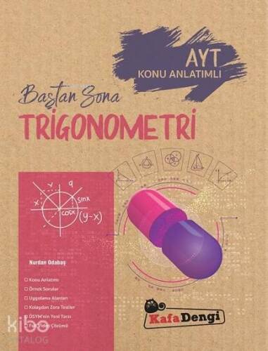 Kafa Dengi Yayınları AYT Trigonometri Baştan Sona Konu Anlatımlı Kafa Dengi - 1