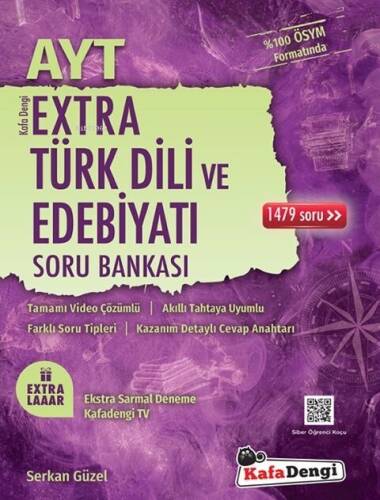 Kafa Dengi Yayınları AYT Türk Dili ve Edebiyatı Extra Soru Bankası - 1