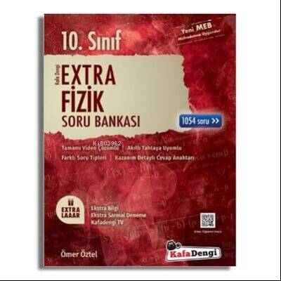 KafaDengi 10.Sınıf Extra Fizik Soru Bankası (Tümü Video Çözümlü) - 1