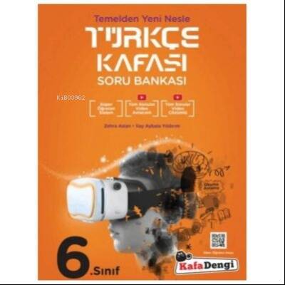 Kafadengi 6.Sınıf Türkçe Kafası Soru Bankası (Tümü Video Çözümlü) - 1