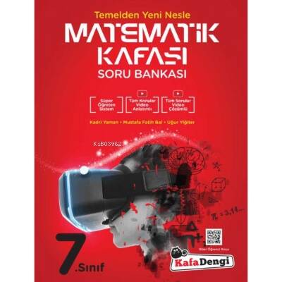 Kafadengi 7.Sınıf Matematik Kafası Soru Bankası (Tümü Video Çözümlü) - 1