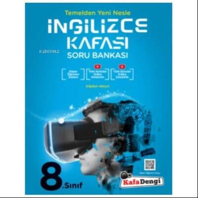 KafaDengi 8. Sınıf İngilizce Soru Bankası (Tümü Video Çözümlü) - 1