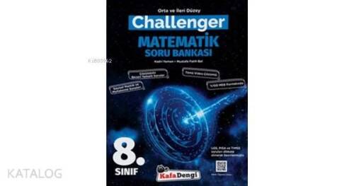 Kafadengi 8.Sınıf Challenger Matematik Soru Bankası (Tümü Video Çözümlü) - 1