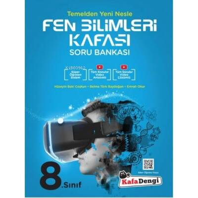 Kafadengi 8.Sınıf Fen Bilimleri Kafası Soru Bankası (Tümü Video Çözümlü) - 1