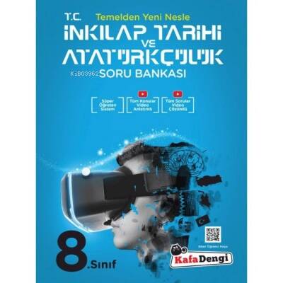 Kafadengi 8.Sınıf T.C. İnkılap Tarihi ve Atatürkçülük Soru Bankası (Tümü Video Çözümlü) - 1