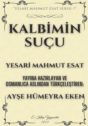 Kalbimin Suçu - 1