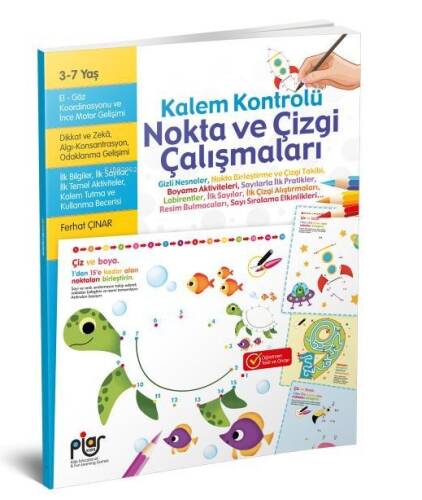 Kalem Kontrolü Nokta ve Çizgi Çalışmaları - 1